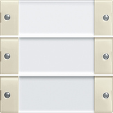 Gira 2133 01 Набор клавиш 3-местн. с полем для надписи