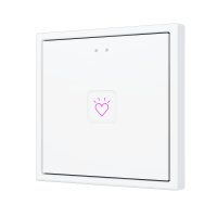 Zennio ZVITR70X1 Tecla RGB 70 X1. PC-ABS Емкостная кнопка с RGB-подсветкой, 70 x 70 пикселей, 1 кнопка