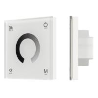 Arlight 034774 Панель SMART-P4-DIM-G-IN White (12-24V, 4x3A, Sens, 2.4G) (Arlight, IP20 Пластик, 5 лет)