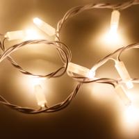 Arlight 025810 Светодиодная гирлянда ARD-STRING-CLASSIC-10000-WHITE-100LED-FLASH WARM (230V, 7W) (Ardecoled, IP65)