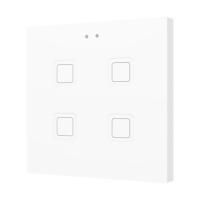 Zennio ZVIT4W Tecla 4. PC-ABS Емкостная кнопка - 4 кнопки - Белый