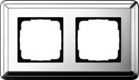 Gira 0212 641 Установочная рамка Gira ClassiX Хром