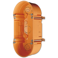 Jung 9062-02 Монтажная коробка для полых стен, 2 группы