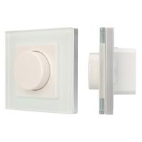 Arlight 028423 Панель SMART-P89-DIM-IN White (230V, 1.2A, TRIAC, Rotary, 2.4G) (Arlight, Пластик)