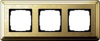 Gira 0213 671 Установочная рамка Gira ClassiX Art Латунь