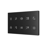 Zennio Емкостный сенсорный выключатель с подсветкой Tecla XL X10 ZVITXLX10