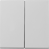 Gira 0266015 Клавиша двойн., в комплекте с набором уплотнений IP44Standard 55, Gira E2