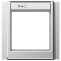 Jung A 581 NA AL Рамкас полем для надписи 17 x 54 мм
