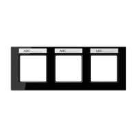 Jung AC 5830 BFNA SW Рамкас полем для надписи, 9 х 55 мм