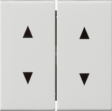 Gira 1150 03 Клавиша 2-местн. с символами стрелок