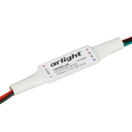 Оборудование Arlight 024503 Контроллер CS-2015-RC-RF21B (1024pix, 5-24V, ПДУ 21кн) (Arlight, -) по выгодной цене. Купить в Москве со скидкой.