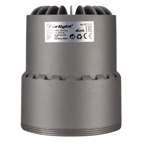 Оборудование Arlight 022634 Модуль светодиодный SP-POLO-R95-25W Day (40 deg, 2-3, 600mA) (Arlight, -) по выгодной цене. Купить в Москве со скидкой.
