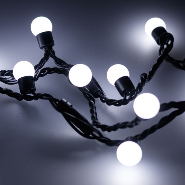 Оборудование Arlight 025583 Светодиодная гирлянда ARD-BALL-CLASSIC-D17.5-10000-BLACK-100LED WHITE (230V, 7W) (Ardecoled, IP65) по выгодной цене. Купить в Москве со скидкой.
