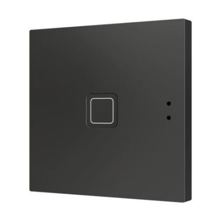 Zennio ZVIT1A Tecla 1. PC-ABS Емкостная кнопка — 1 кнопка — Антрацит