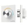 Arlight 033754 Панель SMART-P2-MIX-G-IN White (3V, Rotary, 2.4G) (Arlight, IP20 Пластик, 5 лет)