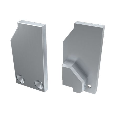 Arlight 026727 Заглушка для ALM-GLASS-6 правая глухая (Arlight, Металл)