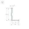 Оборудование Arlight 026687 Профиль ALM-BASE-H12-2000 ANOD (Arlight, Алюминий) по выгодной цене. Купить в Москве со скидкой.