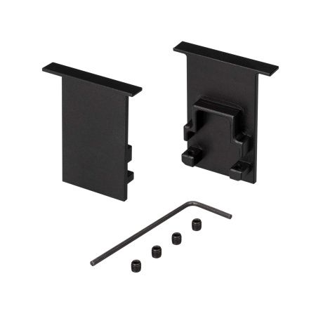 Arlight 031782 Заглушка SL-COMFORT-2542-F BLACK глухая (Arlight, Металл)