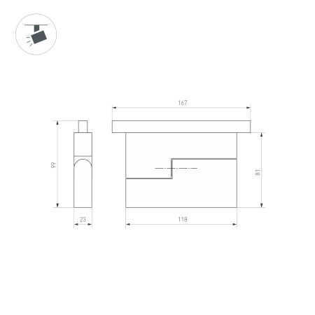 Оборудование Arlight 034660(1) Светильник MAG-ORIENT-FLAT-FOLD-S195-6W Warm3000 (BK, 80 deg, 48V, DALI) (Arlight, IP20 Металл, 3 года) по выгодной цене. Купить в Москве со скидкой.