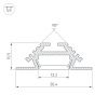 Оборудование Arlight 013212 Профиль PHS-V-2000 ANOD (Arlight, Алюминий) по выгодной цене. Купить в Москве со скидкой.