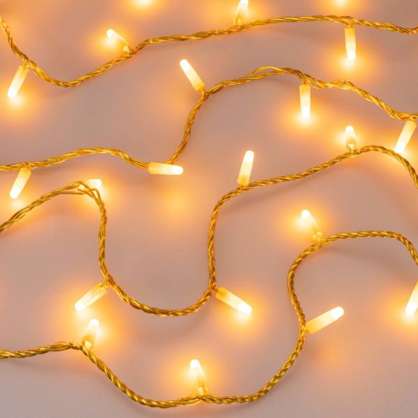 Оборудование Arlight 031200 Светодиодная гирлянда ARD-STRING-CLASSIC-10000-YELLOW-100LED-MILK-STD Yellow (230V, 7W) (Ardecoled, IP65) по выгодной цене. Купить в Москве со скидкой.