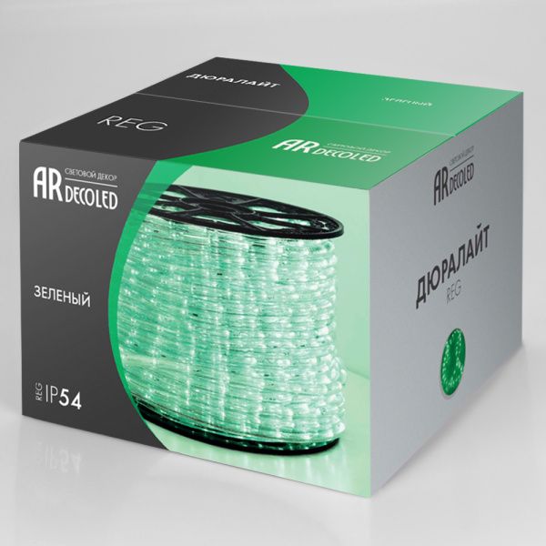 Оборудование Arlight 025267 Дюралайт ARD-REG-LIVE Green (220V, 24 LED/m, 100m) (Ardecoled, Закрытый) по выгодной цене. Купить в Москве со скидкой.