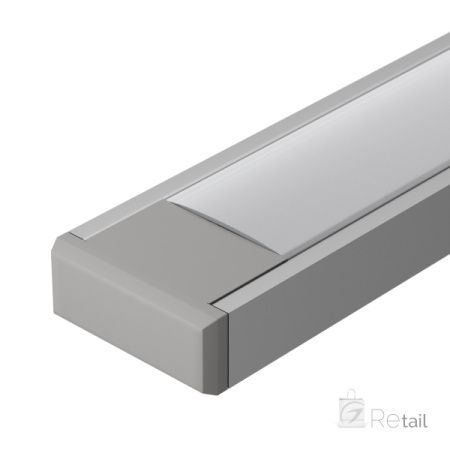 Arlight 029024 Профиль с экраном MIC-2000 ANOD+OPAL (Arlight, Алюминий)