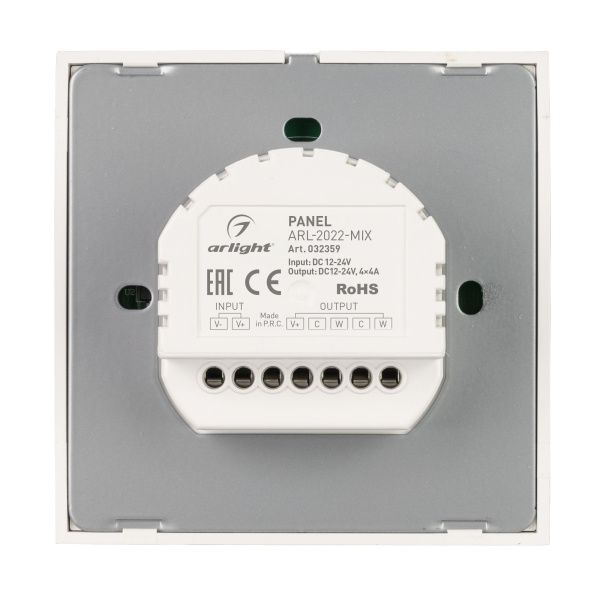 Оборудование Arlight 032359 Панель ARL-2022-MIX (12-24V, 4x4A, Sens) (Arlight, IP20 Пластик, 3 года) по выгодной цене. Купить в Москве со скидкой.