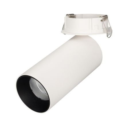 Arlight 027261 Светильник SP-POLO-BUILT-R65-8W White5000 (WH-BK, 40 deg) (Arlight, IP20 Металл, 3 года)