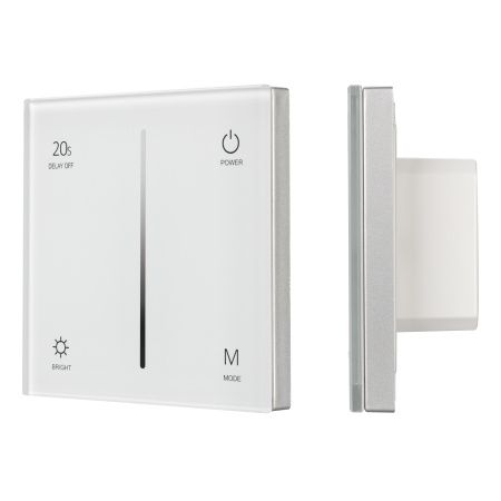 Arlight 027113 Панель SMART-P36-DIM-IN White (230V, 1.2A, TRIAC, Sens, 2.4G) (Arlight, IP20 Пластик, 5 лет)