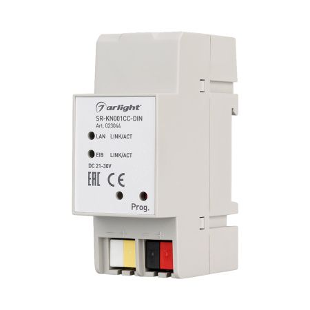 Arlight 023044 Конвертер SR-KN001CC-DIN (20-30V, 12mA, Ethernet) (Arlight, -)