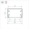 Оборудование Arlight 033295 Профиль PLS-LOCK-H16-SMT-2000 ANOD BLACK (Arlight, Алюминий) по выгодной цене. Купить в Москве со скидкой.
