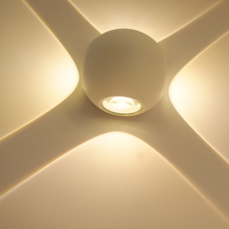 Оборудование Arlight 021819 Светильник LGD-Wall-Orb-4WH-8W Warm White (Arlight, IP54 Металл, 3 года) по выгодной цене. Купить в Москве со скидкой.