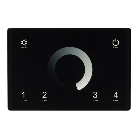 Оборудование Arlight 028399 Панель Sens SMART-P79-DIM Black (230V, 4 зоны, 2.4G) (Arlight, IP20 Пластик, 5 лет) по выгодной цене. Купить в Москве со скидкой.