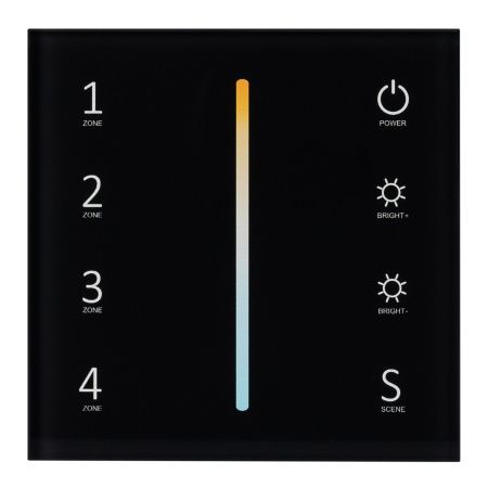 Оборудование Arlight 028137 Панель Sens SMART-P43-MIX Black (230V, 4 зоны, 2.4G) (Arlight, IP20 Пластик, 5 лет) по выгодной цене. Купить в Москве со скидкой.