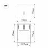 Оборудование Arlight 031167 Светильник LT-GAP-S70x70-3W Warm3000 (BK, 30deg, 230V) (Arlight, IP65 Металл, 3 года) по выгодной цене. Купить в Москве со скидкой.