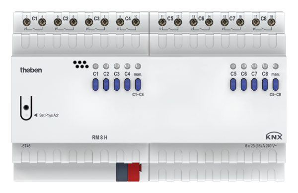 Оборудование Theben 4940217 8 каналов. Линейка FIX2 RM 8 H KNX по выгодной цене. Купить в Москве со скидкой.