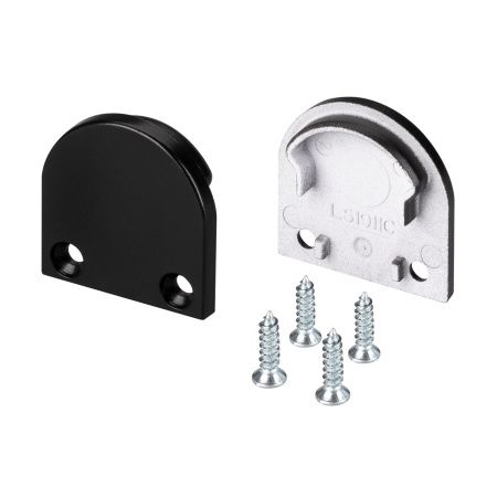 Arlight 029176 Заглушка SL-LINE-2011M ROUND BLACK глухая (Arlight, Пластик)