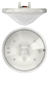 Theben 2079000 KNX инфракрасный датчик присутствия для установки на потолке thePrema P360 KNX UP WH