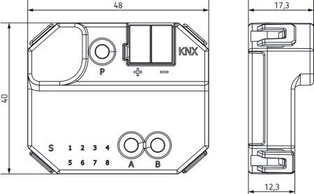 Оборудование Theben 9070868 Соединяет все беспроводные KNX устройства с шиной Media coupler TP-RF KNX по выгодной цене. Купить в Москве со скидкой.