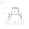 Оборудование Arlight 036351 Профиль ARH-LINE-6650-F-COMFORT-2000 ANOD (Arlight, Алюминий) по выгодной цене. Купить в Москве со скидкой.