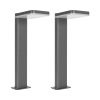 Arlight 029969(2) Светильник LGD-TENT-BOLL-H500-9W Warm3000 (GR, 110 deg, 230V) (Arlight, IP65 Металл, 3 года)