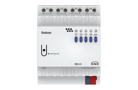 Theben 4940212 4 канала. Линейка FIX1 RM 4 H KNX