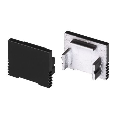 Arlight 034001 Заглушка SL-SLIM-H13M BLACK глухая (Arlight, Пластик)