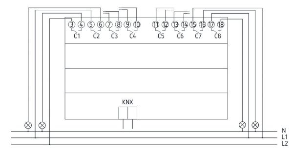 Оборудование Theben 4940217 8 каналов. Линейка FIX2 RM 8 H KNX по выгодной цене. Купить в Москве со скидкой.