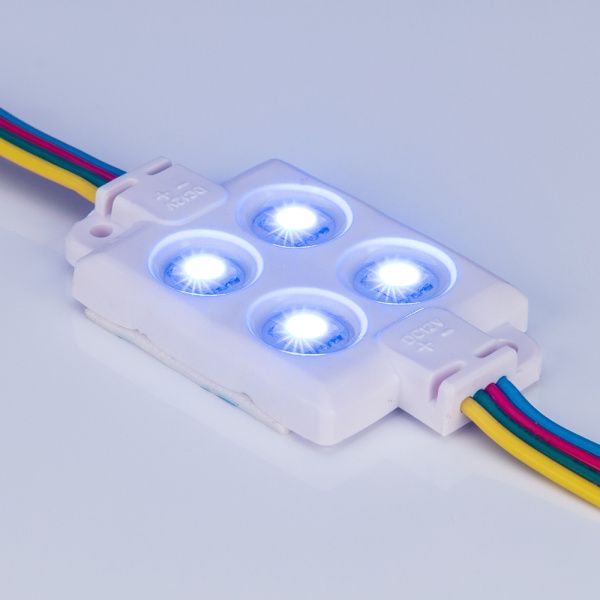 Оборудование Arlight 024788 Модуль герметичный ARL-LM5050-4 RGB 12V (Arlight, Закрытый) по выгодной цене. Купить в Москве со скидкой.