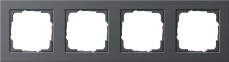 Gira 0214 23 Установочная рамка Gira E2 Антрацитовый