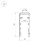 Оборудование Arlight 015477 Профиль ALU-HANDRAIL-2000 FOR GLASS 17.5 (Arlight, Алюминий) по выгодной цене. Купить в Москве со скидкой.