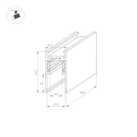 Оборудование Arlight 034071 Трек MAG-ORIENT-TRACK-2652-1000 (BK) (Arlight, IP20 Металл, 3 года) по выгодной цене. Купить в Москве со скидкой.