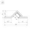 Оборудование Arlight 022268 Гипсокартонный Модуль ARL-SLOT45-50-2000 (ГКЛ 12.5мм) (Arlight, -) по выгодной цене. Купить в Москве со скидкой.